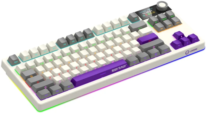 LORGAR KBP70TKLW Wireless PBT Beige