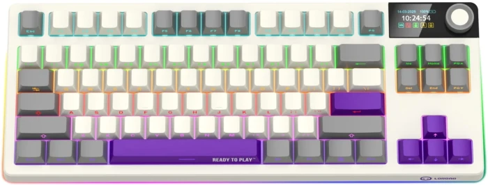 LORGAR KBP70TKLW Wireless PBT Beige