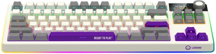 LORGAR KBP70TKLW Wireless PBT Beige