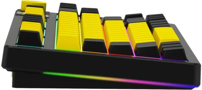 LORGAR KBP70TKLW Wireless PBT Yellow