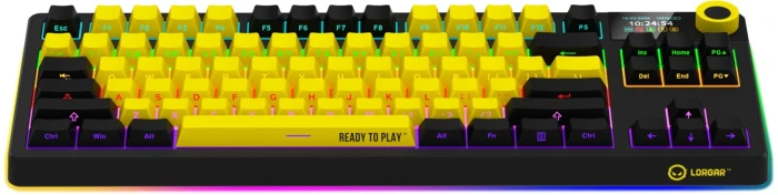 LORGAR KBP70TKLW Wireless PBT Yellow