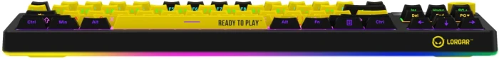 LORGAR KBP70TKLW Wireless PBT Yellow