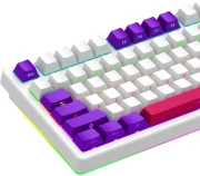 LORGAR KBP70TKLW Wireless PBT White