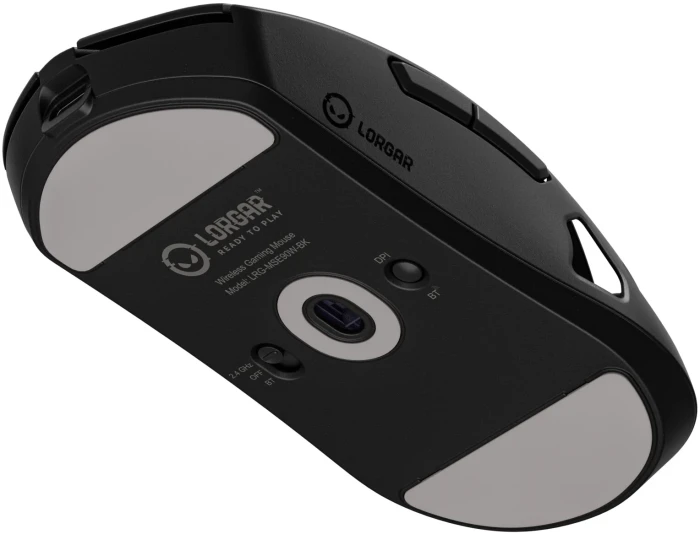 LORGAR MSE90W Magnesium 4K Black