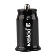 Makki зарядно за кола Fast Charger Car - Type-C + USB QC3.0 20W - MAKKI-CC20W02-BK
