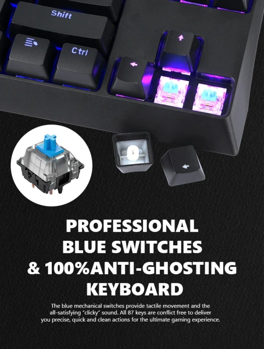 Marvo KG953G Blue switch