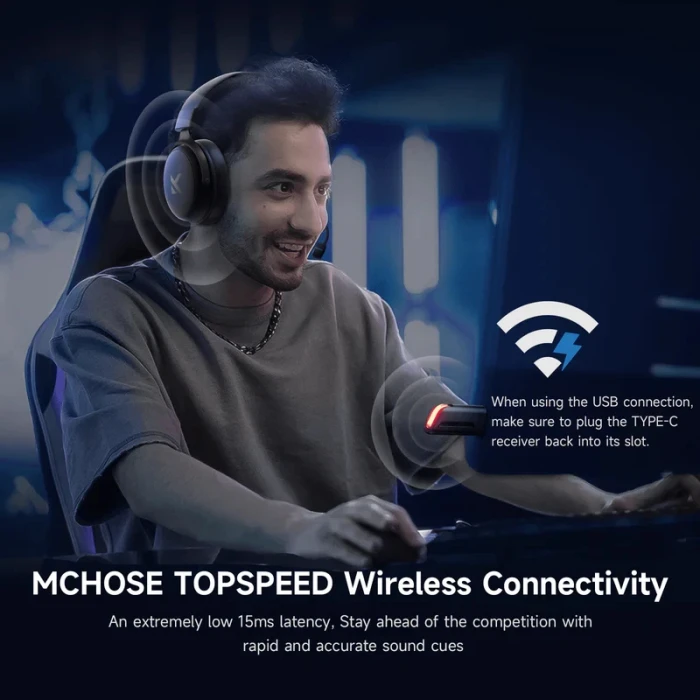 MCHOSE Wireless V9 Pro - Icy White