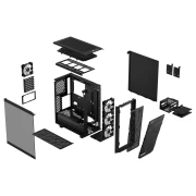 FRACTAL DESIGN MESHIFY 2 Compact RGB Black TG Light