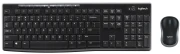 Kомплект Logitech MK270 2.4 GHZ Черен