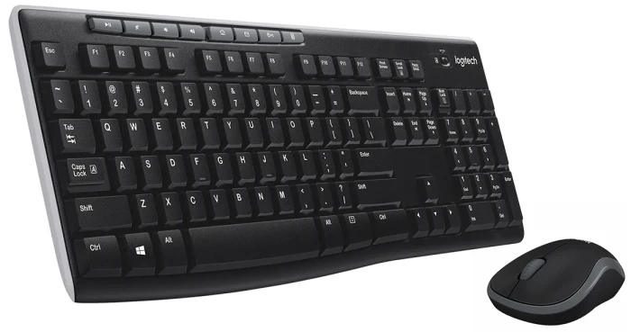 Kомплект Logitech MK270 2.4 GHZ Черен