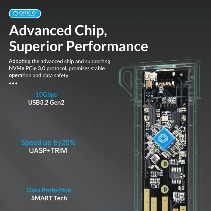 Orico M.2 NVMe - MM2C3-G2-GR
