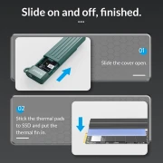 Orico M.2 NVMe - MM2C3-G2-GR