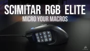 CORSAIR SCIMITAR RGB ELITE MOBA/MMO