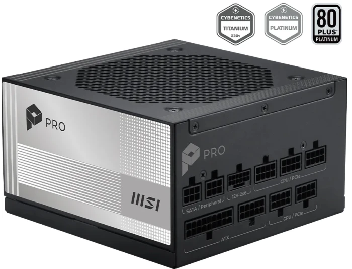 MSI PRO A1000PL PCIE5 Platinum - 1000W
