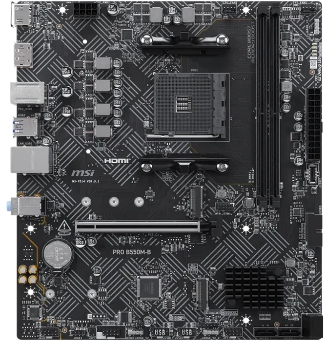 MSI PRO B550M-B