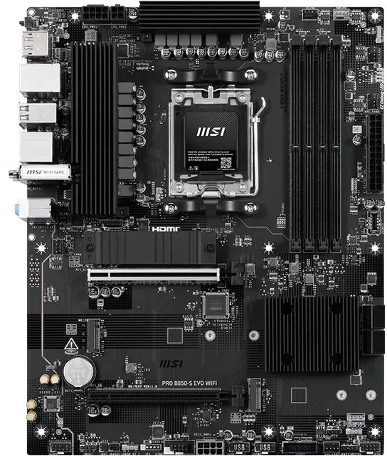 MSI PRO B850-S EVO WIFI