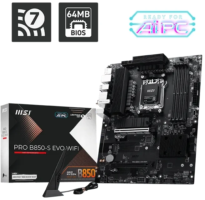 MSI PRO B850-S EVO WIFI