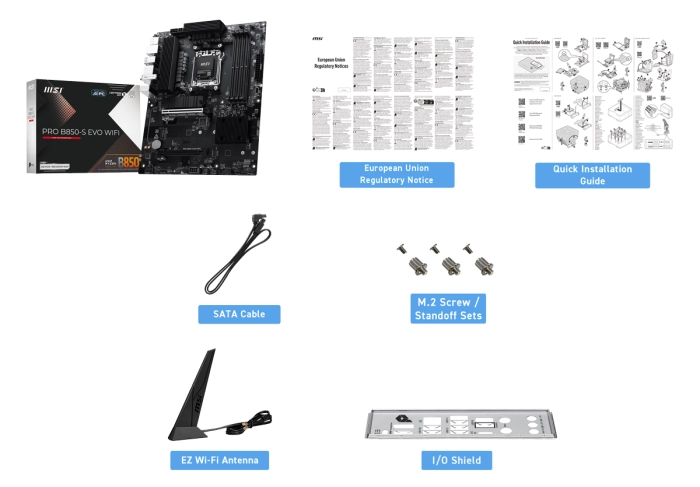 MSI PRO B850-S EVO WIFI