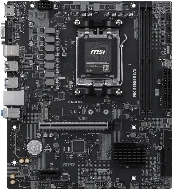 MSI PRO B850M-E EVO