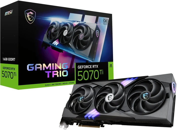 MSI RTX 5070 Ti 16G GAMING TRIO OC