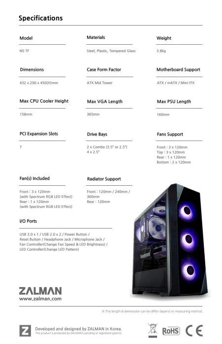 Zalman N5 TF