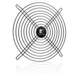 Noctua комплект решетки за вентилатори Fan Grill Metal - 200mm 2pcs pack - NA-FG1-20-Sx2
