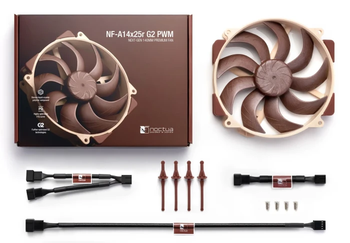 Noctua NF-A14x25r G2 PWM 140mm