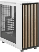 FRACTAL DESIGN North Chalk White TG Clear
