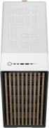 FRACTAL DESIGN North Chalk White TG Clear