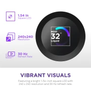 NZXT Kraken Plus 240 RGB LCD Black