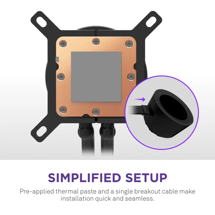 NZXT Kraken Plus 240 RGB LCD Black