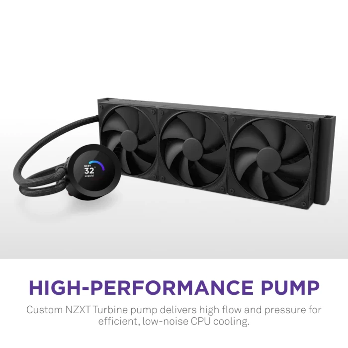 NZXT Kraken Plus 360 LCD Black