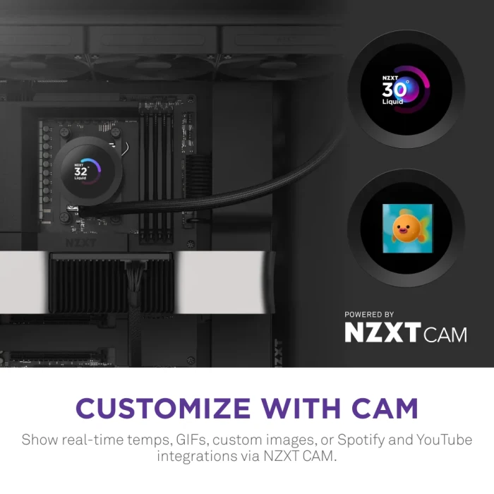 NZXT Kraken Plus 360 LCD Black