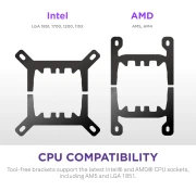 NZXT Kraken Plus 360 RGB LCD Black