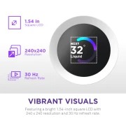 NZXT Kraken Plus 360 RGB LCD White