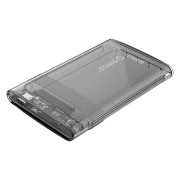 Orico външна кутия за диск Storage - Case - 2.5 inch 10Gbps Type-C Transparent - 2139C3-G2-CR-BP
