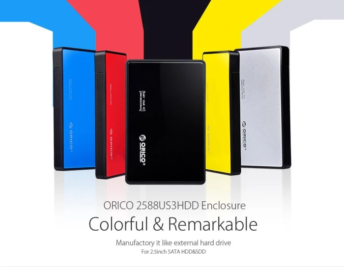 Orico 2.5 inch USB3.0 - 2588US3-V1-SV