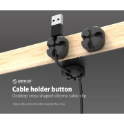 Orico организатор за кабели Cable Management - CBSX-BK