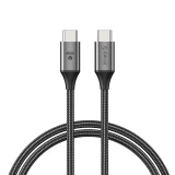 Orico кабел USB C-to-C PD 100W Charging 1.0m Black