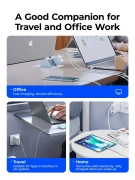 Orico кабел USB C-to-C PD 100W Charging 1.0m Black