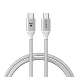 Orico кабел USB C-to-C PD 100W Charging 1.0m White