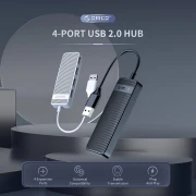 Orico хъб USB2.0 HUB 4 port White - FL02-WH