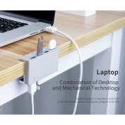 Orico хъб USB 3.0 HUB Clip Type 4 port - Aluminum - MH4PU-SV