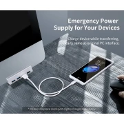 Orico хъб USB 3.0 HUB Clip Type 4 port - Aluminum - MH4PU-SV