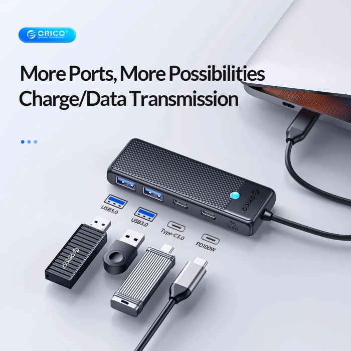 Orico PAPW2AC-C3 4 x USB