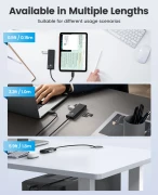Orico хъб HUB USB3.1 Type-C - 3 x USB3.0, SD, TF - PAPW3AT-C3-015-BK
