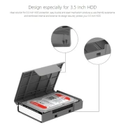 Orico предпазна кутия за харддиск Hard Disk Protection Box 3.5" - PHP35-V1-GY