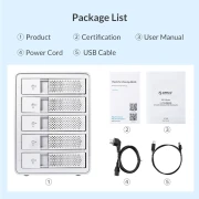 Orico докинг станция Storage - HDD Dock - 4 BAY with RAID, Aluminium - 9548RU3