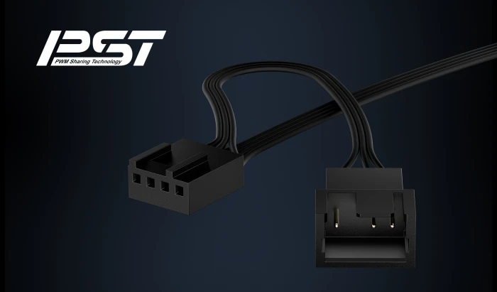 ARCTIC P9 PWM PST Black