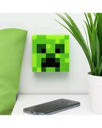 Лампа Paladone Minecraft - Creeper Night Light, PP11396MCF